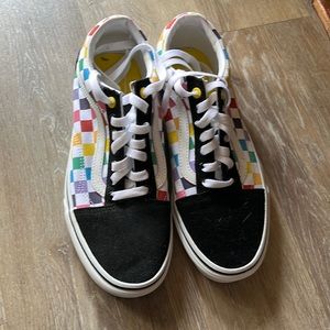 NEW without box Vans womens 9 colorblock sneaker